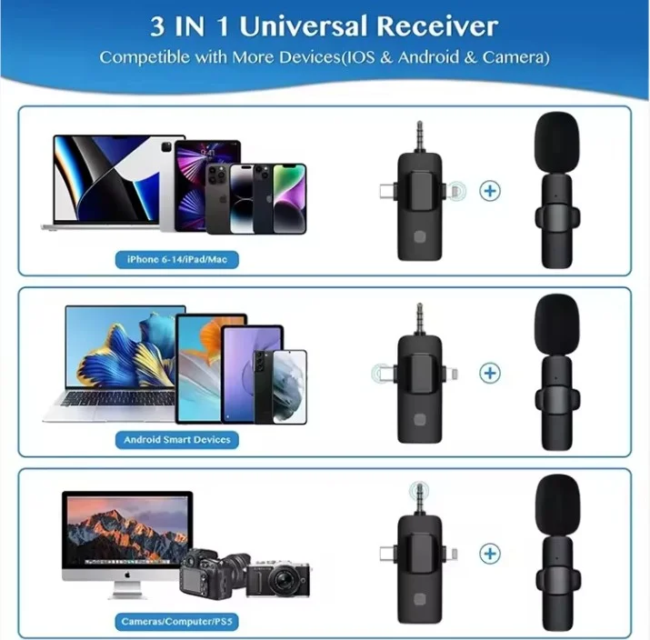 Microcravate 3 in1 avec 2 micro