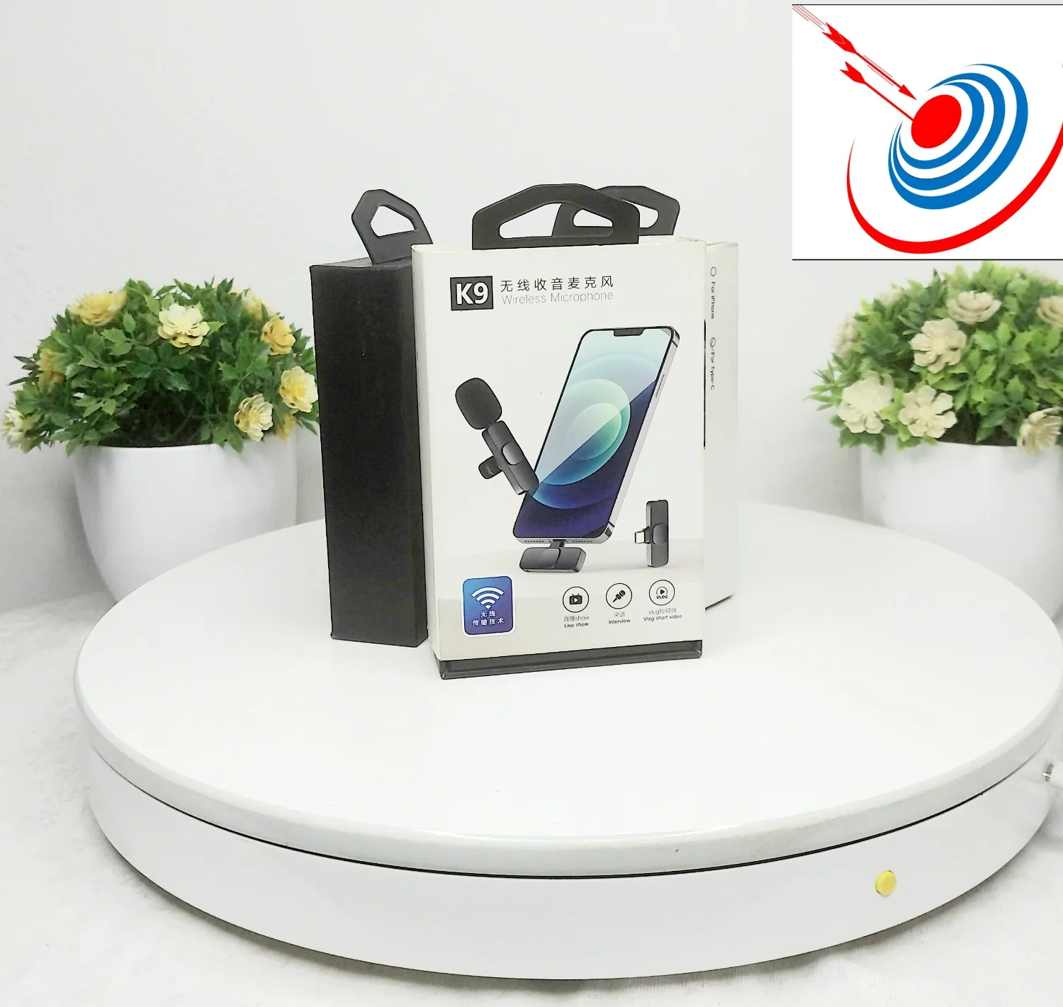 Microcravate K9 Entrée type C + adaptateur Lightning