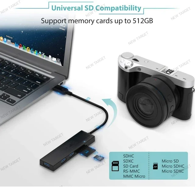 Hubs Convertisseur  Multifonctionnel QGeeM