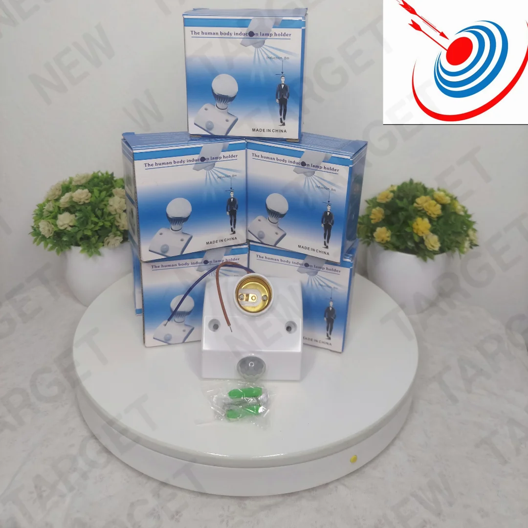 Support de lampe à Detection de mouve- ment E27